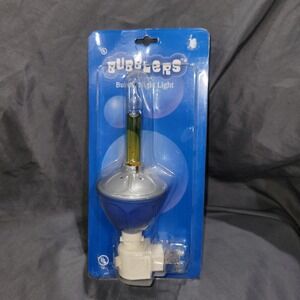 Vtg Bubble Bubbler Night Light NIB Blue Yellow